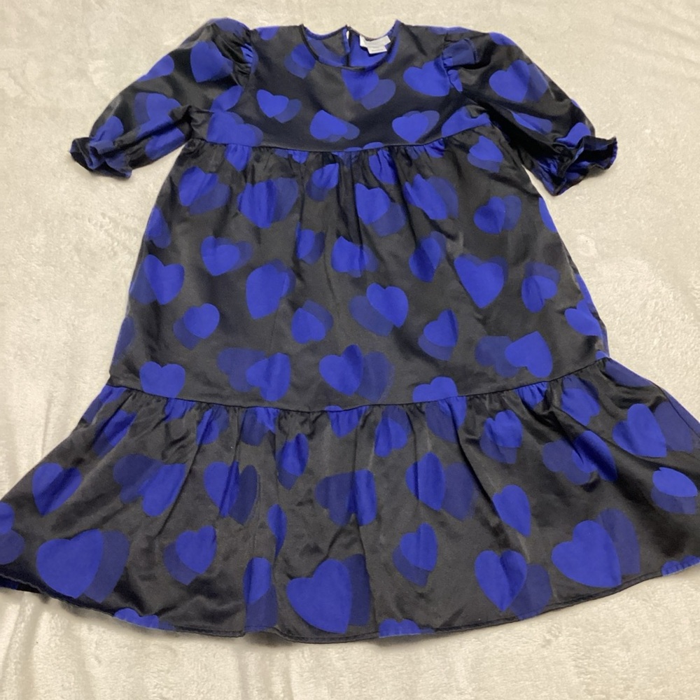 Stella McCartney Black and Blue Dress